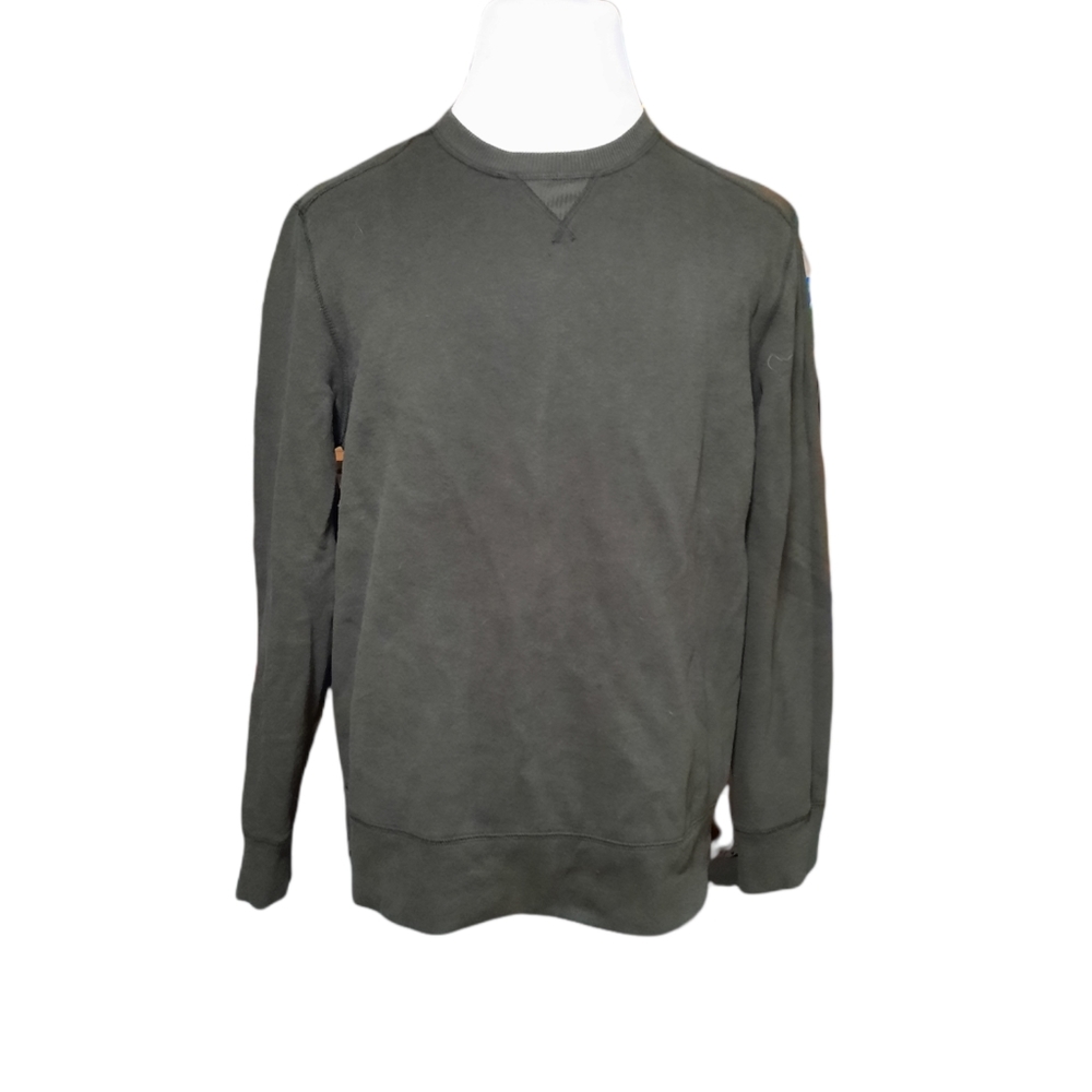 g.h. bass co. mens shirt L Green Sweatshirt Crewneck Men. Dimensions pit…